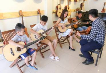 Trung tâm dạy học đàn Guitar tốt nhất ở Đống Đa, Hà Nội